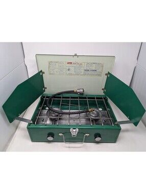 Vintage Coleman Propane Camp Stove  5423-B701 1970s Camping Collectible